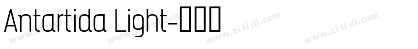 Antartida Light字体转换